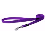 Rogz Utility Reflective Classic Lead - Fanbelt Large Purple