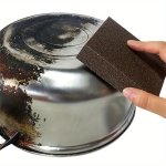 Whole Emery Sponge Cleaning Tools For Kitchen Dishwashing Pot Brush Rust Removal Sponge Block Household Cleaning Brush