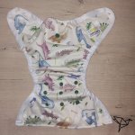 Printed Osfm Pul Cover – Dinosaurs