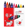 Super Jumbo Wax Crayons- Set Of 9 3