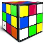46L Counter-top Beverage Cooler Solid Door Rubiks Cube