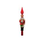 Nutcracker Tree Topper Red 5X6.5X29CM