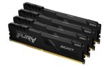 Kingston Fury Beast 64GB 4X16GB DDR4-3600MHZ CL18 1.35V Black Desktop Memory