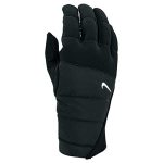 Nike Mens Quilted Training Gloves Black Black White Large