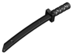 Parts Ninjago Shamshir katana 21459 - Black