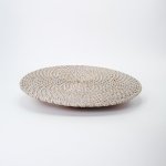 Round Woven Rattan Placemat - Grey