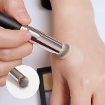 Professional Kabuki Brush 270 Concealer Brush Dense Synthetic Bristles For Flawless Makeup Application Ideal For Blending Creams