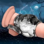 Night Prowler Silicone Girth Enhancer With Ball Strap -large