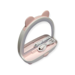 Ashcomonline Bear Shape LED Light Makeup Mirror Decorative Mirror