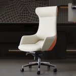 Luxury Ergonomic Gaming & Computer Chair High-back Modern Leather Design