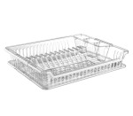 Clear Voilet Dish Drainer