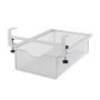 Under Table Drawer Storage Basket No Drilling Slide Out Drawer Organizer