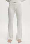 Cotton On Waffle Sleep Flare Pant - Light Grey Marle