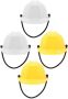 4PCS Small Pet Hats For Bearded And Reptiles Hard Safety Helmets With Lany