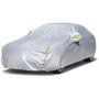 Heavy Car Cover Oxford Fabric Waterproof Sunproof Dustproof - Silver