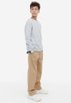 Baggy Fit Chinos - Beige