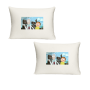 Katz Designs - Twin Standard Pillow Cases Rick And Morty