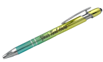 Personalized Stylus Pen - Ombre Blue green - No