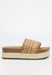 Peacan 4 Flatform - Tan