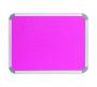 Parrot Info Board Aluminium Frame 1000X1000MM Pink