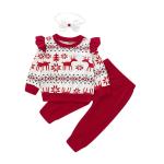 Christmas Top Pants And Headband