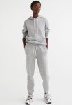 Cotton-blend Sweatpants - Grey Marl