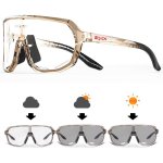 Scvcn Fashion Photochromic Cycling Fashion Glasses Eyewear Cycling Fashion Glasses For Men Woman Driving Riding Outdoor Sports F