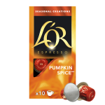 Espresso Pumpkin Spice - Seasonal Creations - Pack Of 10 Capsules
