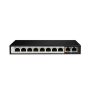 D-Link 8-PORT Gigabit Poe Switch With 2X Uplink Ports DGS-F1010P-E/E