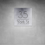 House Number D20 - 300 X 300 Matt White No