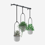 Umbra Triflora Hanging Planter - Black
