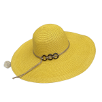 Wide Brim Hat With Rope