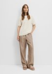 Organically Grown Cotton Linen Knit T-Shirt