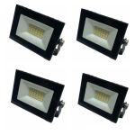 10W LED Floodlight - Set Of 4