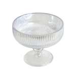 Dessert Coupe Glass Bowl Set Of 6 9 Colour Options - Chrome Gold