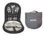 11 Pieces Silverware Cutlery Set For Picnic Or Camping Set Of 2