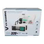 Volkano Vx Gaming Classic 2.0 Series Game Station With 2 Controllers Clear VX-160-CL
