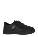 Soviet Vespa Boys Sneakers Black Mono