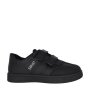 Soviet Vespa Boys Sneakers Black Mono