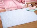 Smte White Shaggy Fluffy Rug carpet 150CMX200CM With Keychain