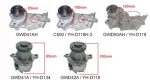 Chery SQR372 Water Pump W/o Housing 100MM Total Height