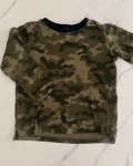 Cotton On Green Camo Long Sleeve T Shirt 5Y