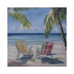 Oil Painting – 2 Deck Chairs
