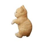 Yellow Cat Shaped Planter Decor Compatible With Garden Pots