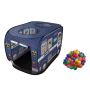 Police Car Truck Pop Up Play Tent For Kids With 30 Balls