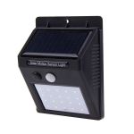 Solar Power Sensor Wall Light 20 LED Bright Wireless Security Motion