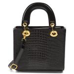 Black Box Patterned Bag