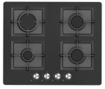 Midea 60CM 4 Burner Gas On Glass Hob