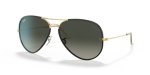 Ray-ban Aviator Full Colour- Black On Legend Gold