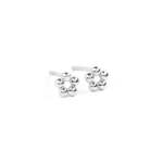 The Quinque Stud Earrings In Silver - Standard - 8MM